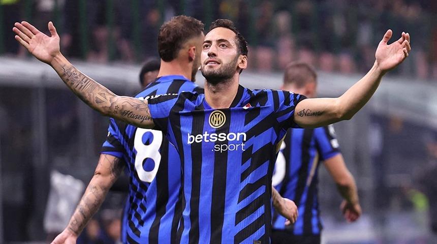 Hakan Çalhanoğlu, Sneijder'den sonra ilki başardı! İnter sahasında kazandı