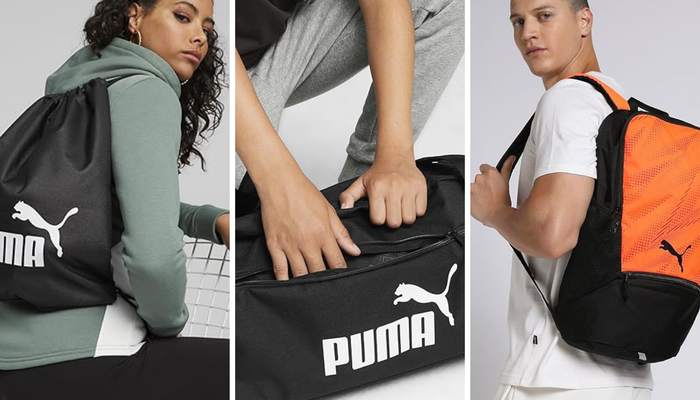 Sporda, seyahatte kullanın! Puma çantalarda %50'ye varan indirim