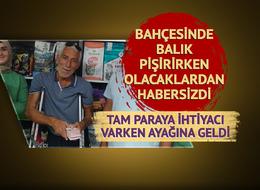 Balık pişirirken 60 bin TL ödül ayağına geldi! 'Paraya da ihtiyacım vardı iyi oldu'