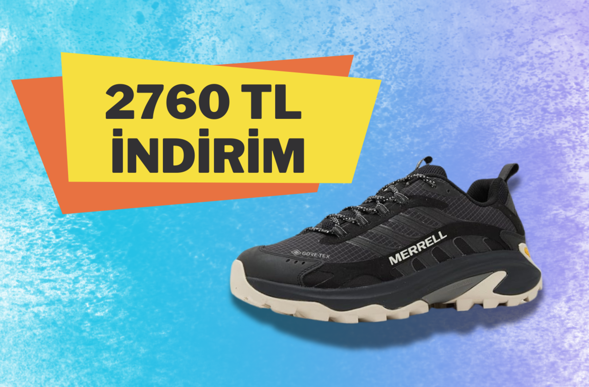 Merrell Moab Speed 2 GTX Spor Ayakkabı günün fırsat ürünü oldu