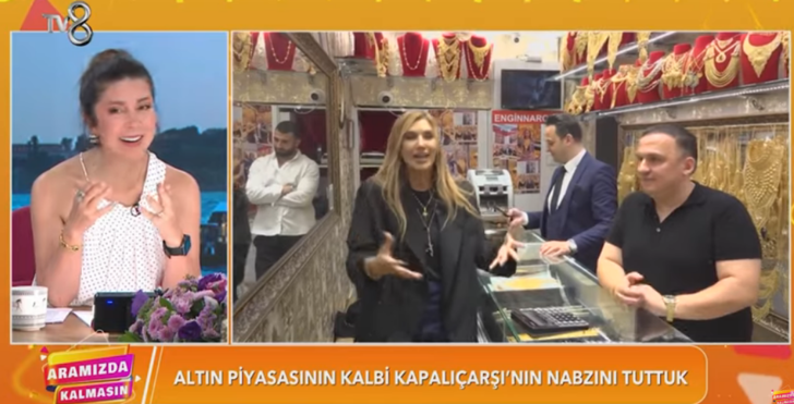 Ünlü sunucu Kapalıçarşı'da... Ne gram, ne çeyrek yatırımcıların yeni gözdesi bu! "Arsa, araba hiçbir şey para etmiyor" G5