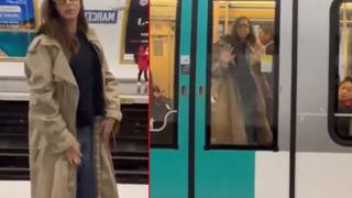 Kıyafetlerini göstermek için video çekiyordu! Metronun geldiğini görünce arkasına bile bakmadan bindi... Nasıl unutursun?