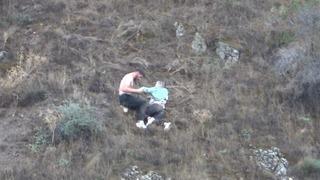 200 metrelik uçurumda mahsur kaldılar! Bağırıyorlardı: Ne olur yardım edin!