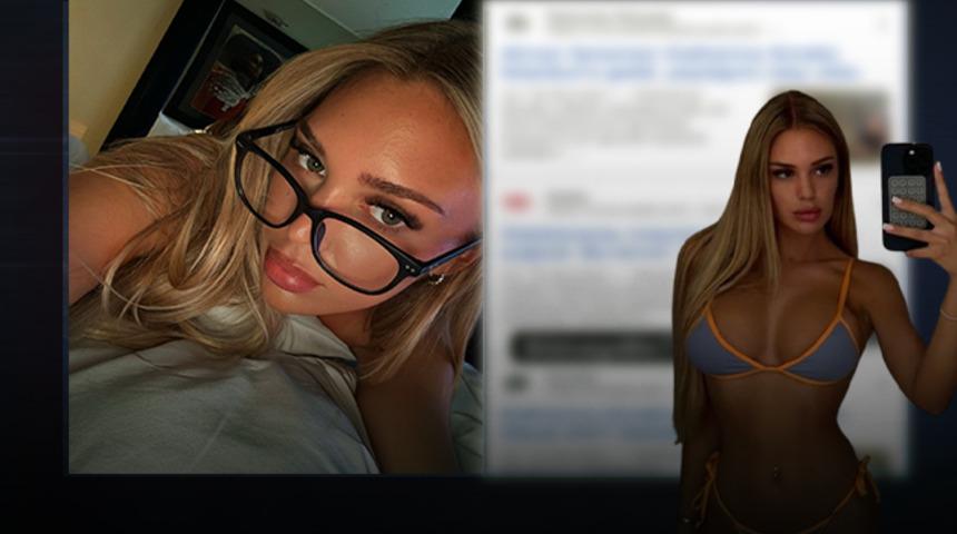 Galatasaraylı futbolcunun Türkiye'ye çağırdığı Alman fenomen Katharina Amalia'dan yeni bir paylaşım! Neler olup bittiğini anlayamadı