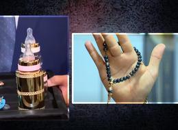 3 milyonluk altın biberon, 1 milyonluk pırlanta tespih... Birbirinden pahalı ürünler dikkat çekti