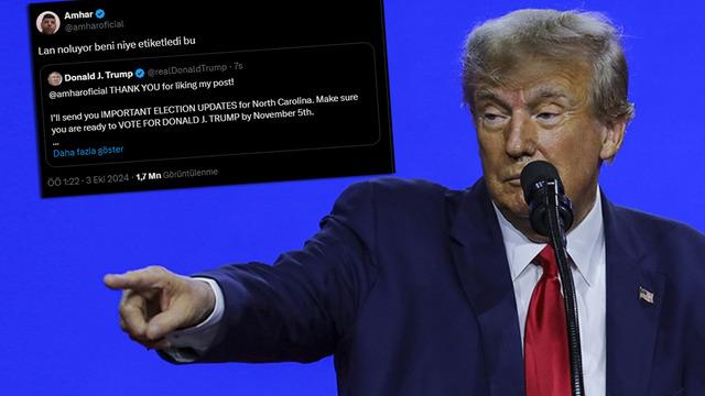 Donald Trump Türk vatandaşını etiketledi, sosyal medya yıkıldı! Kendisi de şaşırdı kaldı: Lan ne oluyor!