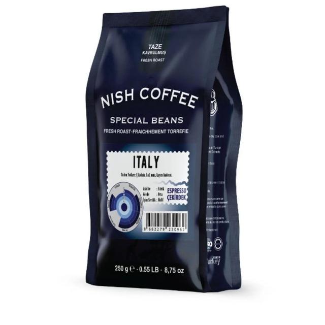 Nish Kahve Espresso İtaly 250 Gr-Çekirdek