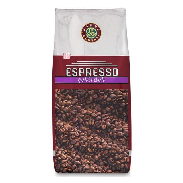 Kahve Dünyası Espresso Kavrulmuş Kahve Çekirdeği 1Kg