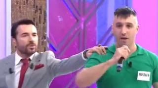 Maketten sevgilisini götürdüler, Apaçi Mustafaya hakim olamadılar... Canlı yayında kriz geçirdi!