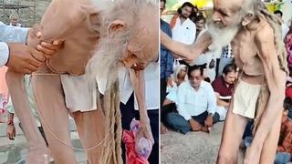 Sosyal medya bu adamı konuşmuştu! 188 yaşında olduğu iddia edilmişti: Sırrı ortaya çıktı... Rekortmenler başka