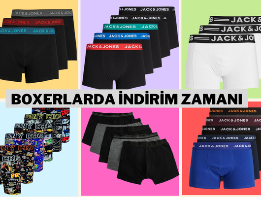 Hem kaliteli hem uygun fiyatlı! Boxerlardaki fırsatları kaçırmayın