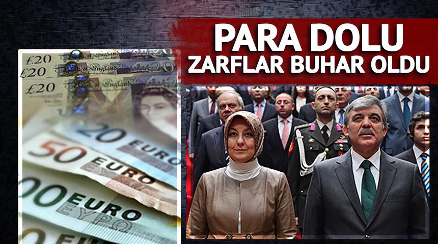 Abdullah Gül'ün eşi Hayrünnisa Gül'ün para dolu zarfları çalındı! Euro ve sterlinler çantadan kayıplara karıştı 