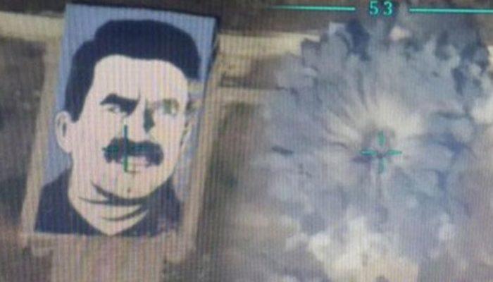 Son dakika! Afrin'deki Abdullah Öcalan anıtı yerle bir edildi