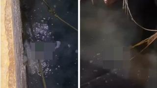 İzmir'in Çeşme ilçesinde denize dökülen kirli su tedirginlik yarattı! Yarım dakika içinde deniz renk değiştirdi