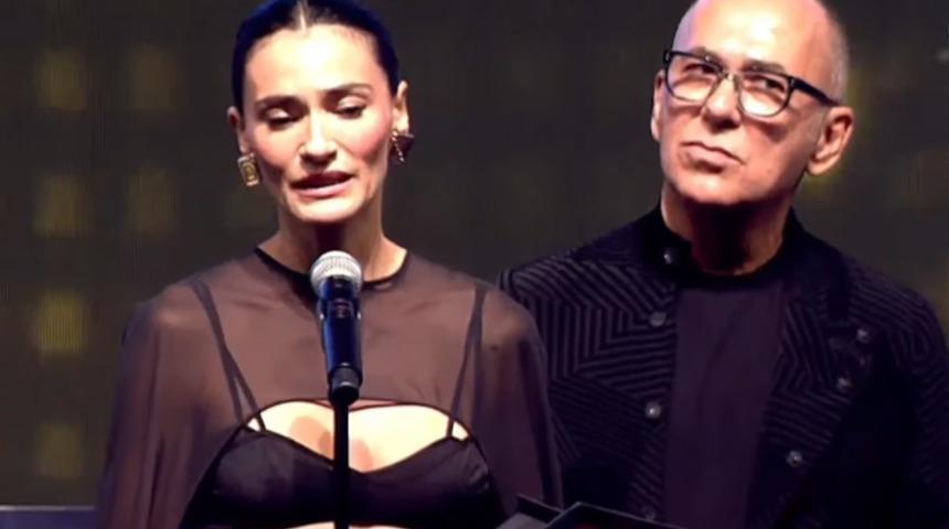 Altın Portakal açılışında Saadet Işıl Aksoy sessiz kalmadı! "Belki sert bir açılış oldu ama..."