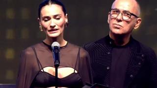 Altın Portakal açılışında Saadet Işıl Aksoy sessiz kalmadı! Belki sert bir açılış oldu ama...