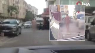 Yer: Esenyurt! Kıyafetlerini çıkarıp sokakta çırılçıplak gezdi... 3 suç kaydı çıktı! Adli kontrolle serbest