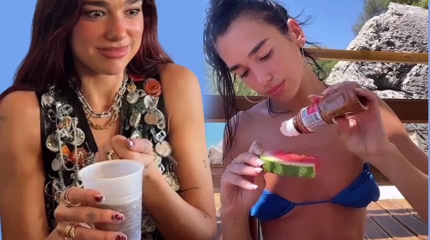 Dua Lipa'nın dondurmasından sonra diyet kolası gündemde! İçine turşu ve jalapeno suyu ekledi