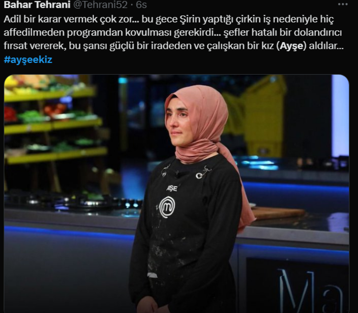 İlk günden beri çok konuşulmuştu! MasterChef Ayşe yarışmadan elendi! Sosyal medya yıkıldı: Haksızlık ettiniz G2