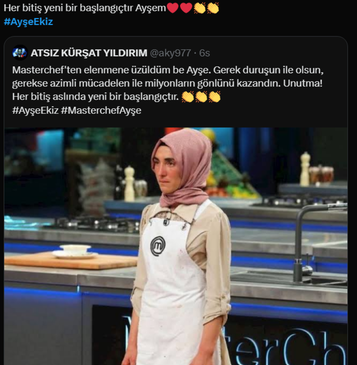İlk günden beri çok konuşulmuştu! MasterChef Ayşe yarışmadan elendi! Sosyal medya yıkıldı: Haksızlık ettiniz G3