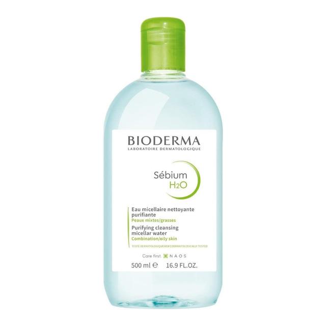 Biodermasebium H2O Karma, Yağlı ve Akne Eğilimli Ciltler için Micellar Makyaj Temizleme Suyu 500 Ml