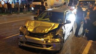 Samsun'da zincirleme trafik kazasında 13 kişi yaralandı