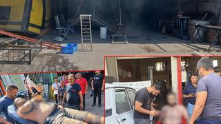 Yer: Mersin... Boya fabrikasında patlama: 2'si ağır 3 yaralı!