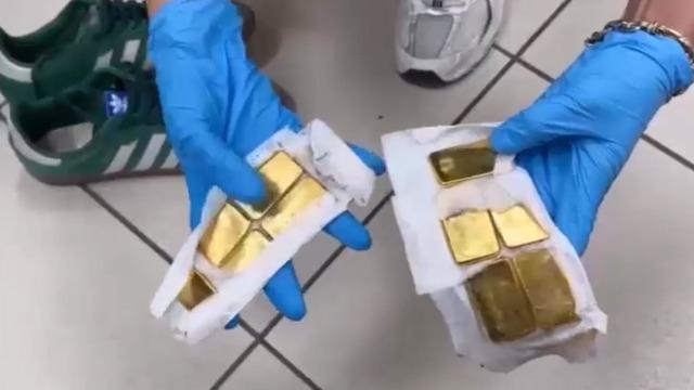 İzmir Adnan Menderes Havalimanı'nda yakalandılar! Cinsel organlarında çok sayıda külçe altında taşıyan 6 kadın tutuklandı