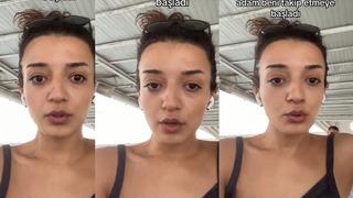 Tanımadığı bir erkek tarafından takip edildiğini söyleyerek yaşadıklarını saniye saniye anlattı! En küçük bir şüphenizde...