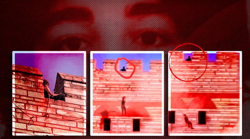 Surlardaki vahşet sırasında merak uyandıran görüntünün sırrı çözüldü: Katil Semih Çelik'i ikna etmek için surlara çıkmış