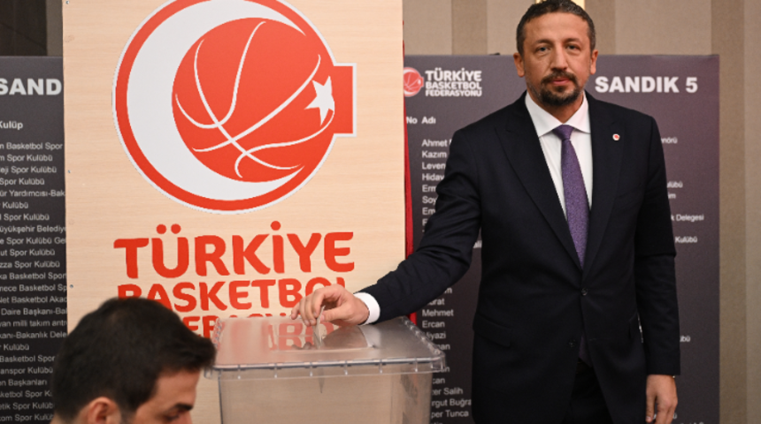 Türkiye Basketbol Federasyonu Olağan Genel Kurulu'nda Hidayet Türkoğlu, yeniden başkanlığa seçildi!