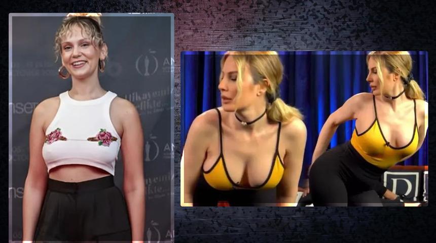 "Ben bu memeleri bastım parayı aldım" diyen Hande Sarıoğlu'dan Farah Zeynep Abdullah'a: İç çamaşırın yok biraz yadırgadım