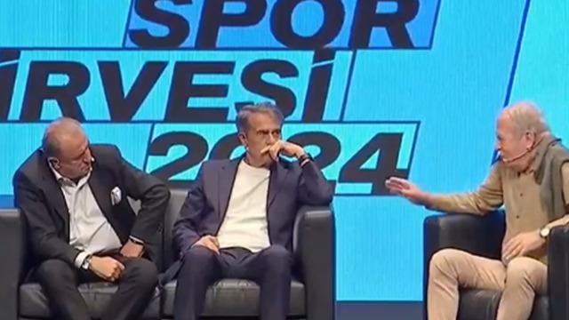 Mustafa Denizli canlı yayında Fatih Terim'e takıldı! ''Fatih sözümü kesmesin...