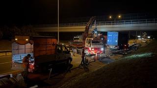 Silivri'de tır kazası nedeniyle trafikte yoğunluk oluştu