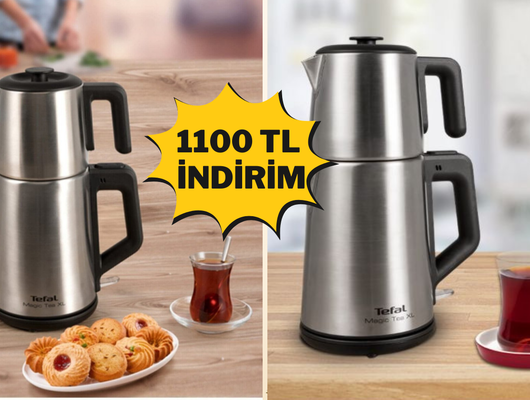 Çok satanlarda birinci! Tefal'in favori çay makinesindeki fırsatı kaçırmayın