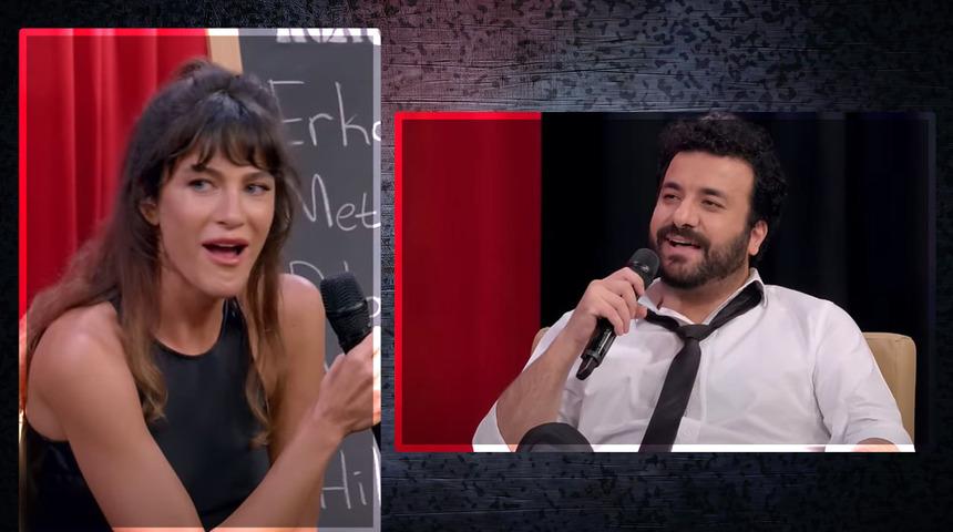 Berrak Tüzünataç Hasan Can Kaya'ya konuk oldu! Eski aşkı Nejat İşler göndermesi sosyal medyayı salladı! Konuşanlar'da bomba anlar 