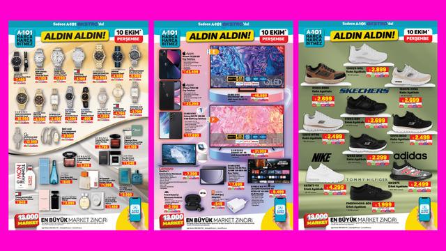 A101'e iPhone 13 geliyor! İşte 10 Ekim 2024 A101 Aldın Aldın Kataloğu