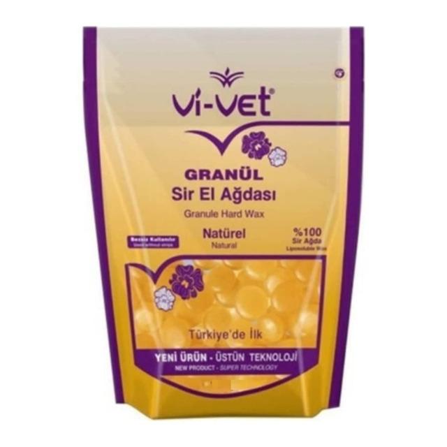 Vivet Granül Soyulabilir Boncuk Sir Ağda Naturel 250gr