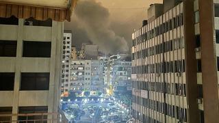 İsrail, Beyrut'u yine vurdu! Hedefte Wafiq Safa vardı: Çok sayıda ölü ve yaralı var