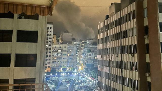 İsrail, Beyrut'u yine vurdu! Hedefte Wafiq Safa vardı: Çok sayıda ölü ve yaralı var