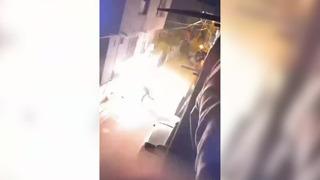 Eşinden şiddet görüp babaevine sığındı! Evlerine molotof kokteyli atıldı