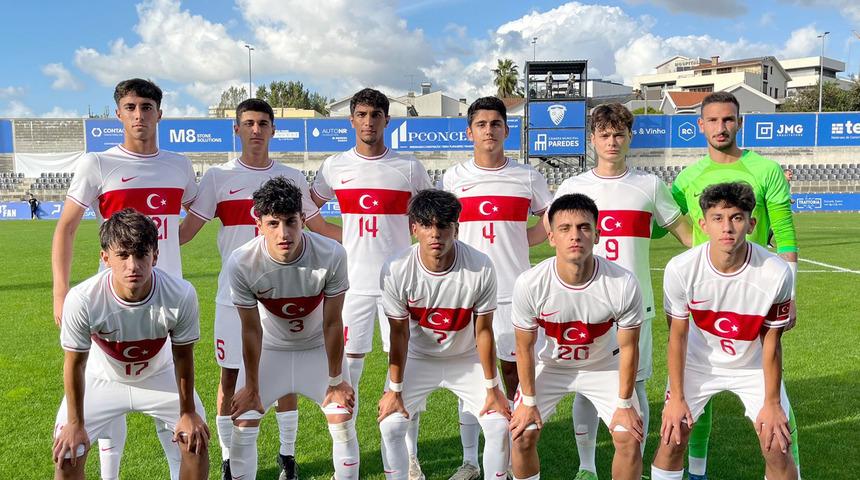 18 Yaş Altı Milli Futbol Takımı, hazırlık turnuvasında Portekiz'e 4-0 yenildi