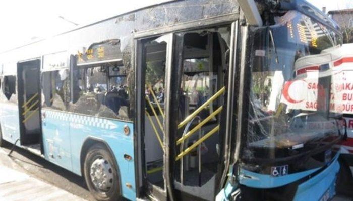 Üsküdar'da otobüs durağa daldı! Ölü ve yaralılar var