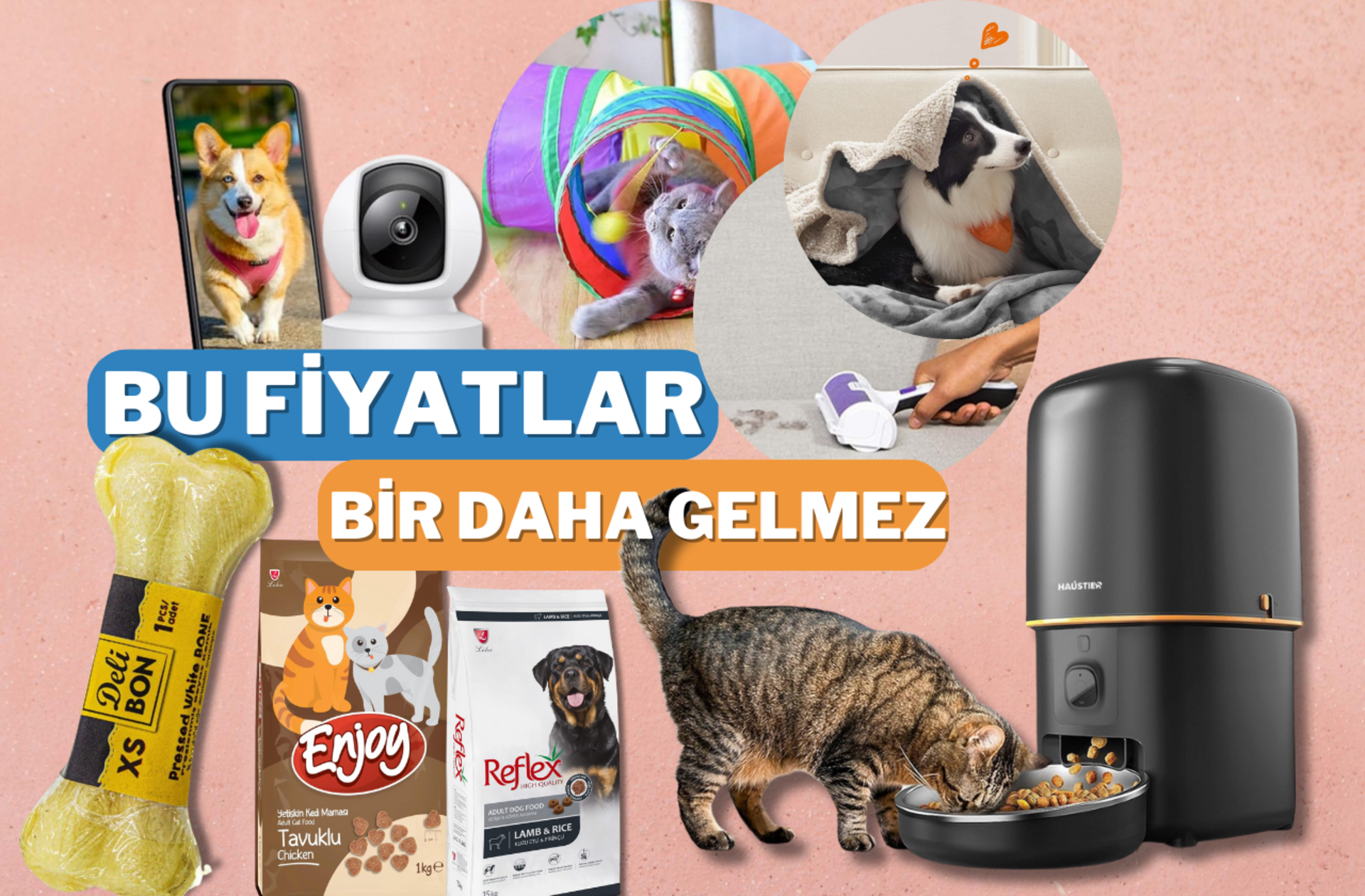 Mamadan tüy toplayıcıya evcil hayvan ürünlerinde şaşırtıcı fiyatlar