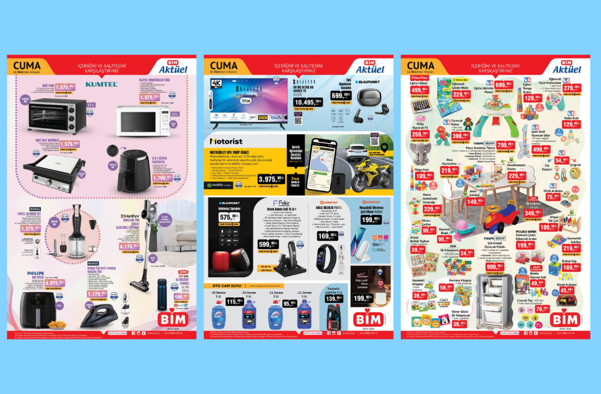 BİM'e Philips airfryer geliyor! 11 Ekim 2024 BİM Aktüel Kataloğu burada