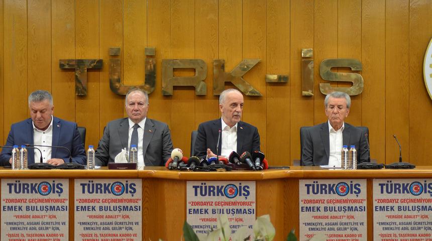 Asgari ücret konuşulmaya başlandı! TÜRK-İŞ Başkanı Ergün Atalay sitem etti: "Kimseye faydası yok zamlara faydası var"