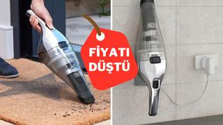 Temizliğin hızlı ve pratik yardımcısı! Black+Decker Şarjlı El Süpürgesi'nde indirim