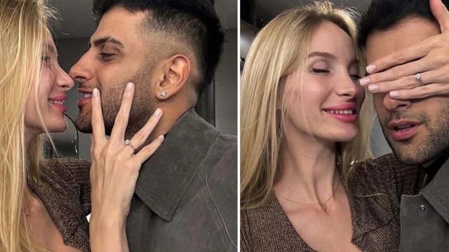 Reynmen ve Emire Cansu Kurtaran evlendi! İşte düğünden ilk kare...