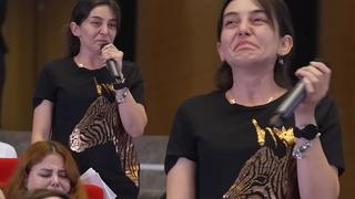 Cemile Yıldız konuştu tüm salon ağladı! Eşinin iki çocuğunu katlettiğini gözyaşları içinde anlattı: ‘Atamadığım çığlığı atmaya geldim buraya!’