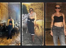 Böyle çobanı daha önce görmediniz! Modayı bıraktı şimdi 100 koyunu var... Üstelik birçok da arazi satın aldı